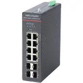 Hikvision DS-3T1512HP-SI-8P4F Industrie-Switch PoE