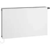 Kermi x-flair Plan-Kompaktheizkörper, Typ 22, RAL 9016 seidenglanz, 505x1605x102 mm, 10 bar, mit Abdeckung, 45/35-20: 951 Watt