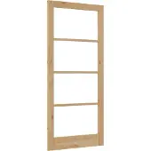 vidaXL Interior Tür ORKDAL Braun 93 x 211 cm
