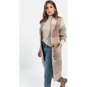 Camel active Übergangsmantel in Altrosa/ Creme | Gr.: 42