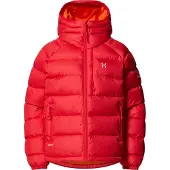 Haglöfs Rosson Down Hood Women bright red (5RA) M