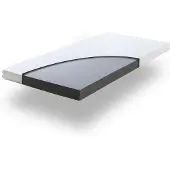 Betten-ABC Basic-Line Komfortschaummatratze geeignet f. Gäste-/Jugendbetten,Kernhöhe ca.10cm, Größe: 120 x 200 cm