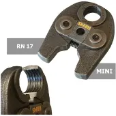 Rems MINI Presszange / Pressbacke - RN - Profil, Größe RN 17 (Pressbacke)