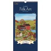 Lang Folk-Art-Kalender 2027, klein
