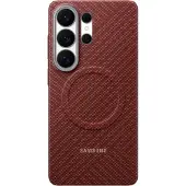 Samsung Original Galaxy S26 Ultra Hülle - Kohlefaser - Backcover - Rot