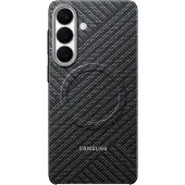 Samsung Original Galaxy S26 Plus Hülle - Kohlefaser - Backcover - Grau