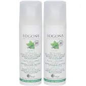 Logona Purify Mattierendes Feuchtigkeitsfluid Bio-Minze & Salicylsäure aus der Weidenrinde 2x 2x30 ml