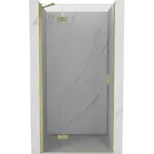 Mexen Mist-H Duschtür links angeschlagen 110 cm, transparent, gold gebürstet - 8A5-110-000-55-00-L