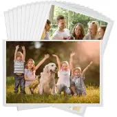 Semoic Bilderrahmen, 12er-Pack magnetischer Fotorahmen für den Kühlschrank