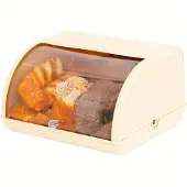 MaxPower Gagee Acryl-Lunchbox mit Rolldeckel, beige