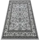 Rugsx Teppich BCF Morad KLASYK Klassisches - grau 80x150 cm