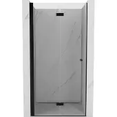 Mexen Mist-F Duschfaltür links 95 cm, transparent, schwarz - 8A6-095-000-70-00-L