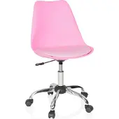 Hjh OFFICE Home Office Bürostuhl FANCY PRO Schreibtischstuhl ohne Armlehnen Kunstleder Drehstuhl