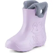 Ladeheid Eva Kinder Gummistiefel Regenschuhe gefüttert (Helllila, 34/35) LA-CA-04