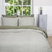 Town & Country Kissenbezüge Gingham Olive-60 x 70 cm