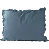 Town & Country Kissenbezüge Frilled Perkal Oldblue-60 x 70 cm