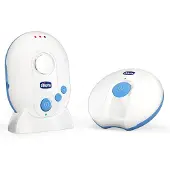 Chicco 00007661000000, DECT-Babyfon, 1 Kanäle, 300 m, 1880 - 1900 MHz, Blau, Weiß, Akku