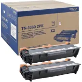 Brother TN-3380TWIN, 16000 Seiten, Schwarz, 2 Stück(e)