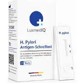 LuxmedIQ Helicobacter Pylori Test (Stuhl) - Schnelltest bei Magenbeschwerden H. Selbsttest 2 St