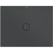 Bette BetteFloor Duschwanne mit Minimum-Wannenträger und BetteAntirutsch Pro, 900x700mm, 5711-400AE,T1, Farbe: Raven