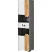 Masseno Drehtürenschrank ARCADA 50/189,5/38cm 2-türig Eichefarben