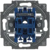 Busch-Jaeger 2020 US-205-101, 2P, Blau, Metallisch, CE, RoHS, 250 V, 10 A, 71 mm