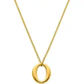 Luxenter Ausa Halskette aus 18k Gelbgold