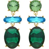 Luxenter Mekon-Ohrringe aus 18 Karat Gelbgold