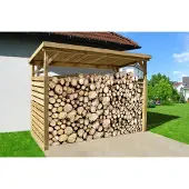 Weka Brennholzlager 663 B Gr.2 B x T x H 310 x 130 x 204