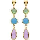 Luxenter -Ohrringe aus 18k Gelbgold - Donnty