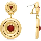 Luxenter -Ohrringe aus 18k Gelbgold - Orche
