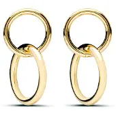 Luxenter -Ohrringe aus 18 Karat Gelbgold - Rada