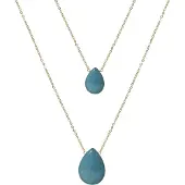 Luxenter Abelia Halskette aus 18 Karat Gelbgold