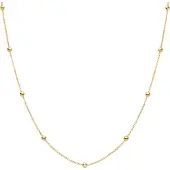 Luxenter Liydat-Halskette, 18 Karat Gelbgold