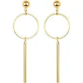 Luxenter -Ohrringe aus 18-karätigem Gelbgold