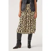 Ba&sh Jupe Licoli Jaune Größe: 38 | Midiröcke Outlet | Damen