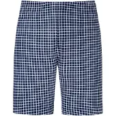 Mey Hose kurz Serie White Check Yacht Blue | Größe XL