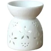 Semoic Ceramic Crafts Keramik-Hohlraum-Aromatherapie-Ofen, Kreativer Kerzenständer, Handgefertigt, Stil 2