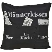Hergo Sofahelden Sofakissen 43 x 43 cm Männerkissen