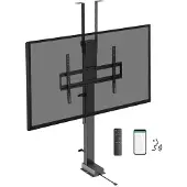 KIMEX - Motorisierte TV-Bildschirmhalterung 43'' - 88'' Boden/Decke Connected