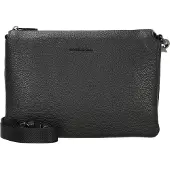 Mandarina Duck Mellow Leather - Umhängetasche 28 cm (nero)