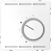 Merten Raumthermostat RT-Regler Lotos Weiß 230 Volt Wechselkontakt mit