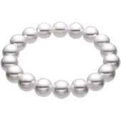 Luxenter Armband mit weißer Perle, 18 Karat Gold-Finish – Anrae