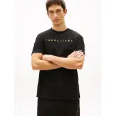 Tommy Hilfiger Linear Logo Regular Fit Kurzarm-t-shirt