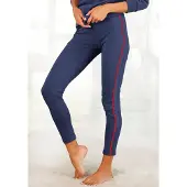 H.I.S. Leggings mit seitlichem Streifen und bequemen Bund, Home- und Loungewear