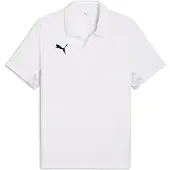 Puma teamLIGA26 Sideline Polo white-black-flat light gray (04) L
