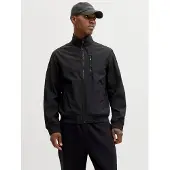 Jack & Jones Softshelljacke "JJEPARKER SOFTSHELL BOMBER SN" Softshelljacke, aus Polyester, modischer Fit, mit Brust-Reißverschluss
