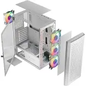 Logic ARAMIS ARGB MINIDI USB-3.0-Gehäuse Weiß