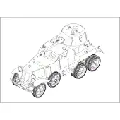 Hobby Boss sowjetischer BA-10 Panzerwagen 1:35, 83840