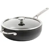 KitchenAid Forged Hardened Aluminium Skillet Black 28 Cm Bratpfanne